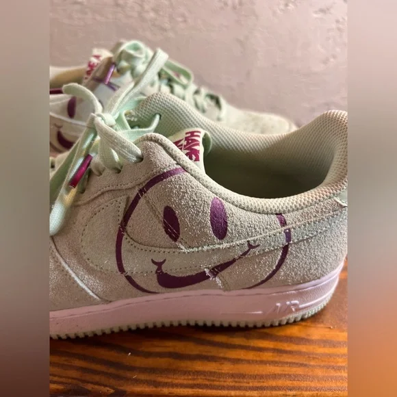 Nike Air Force 1 Low Have a Nike Day Sneakers collector rare EUC frosted spruce